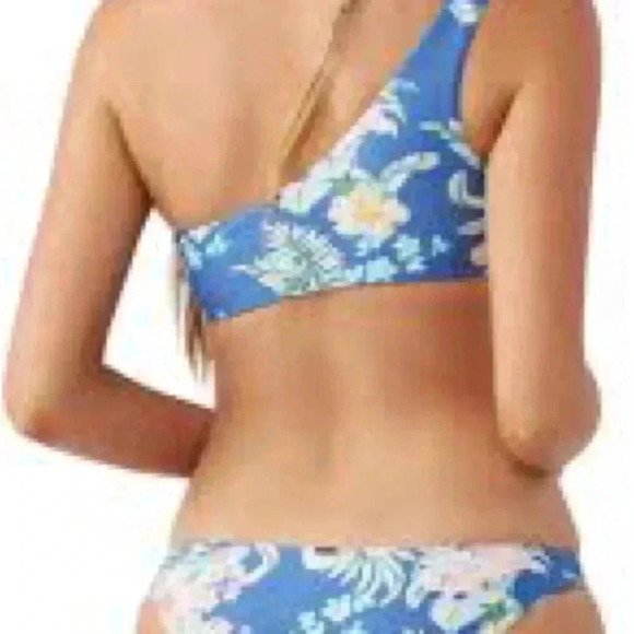 NWT women’s O’Neill swim bikini top one shoulder size M,XL tulum‎ tropical - Picture 2 of 6